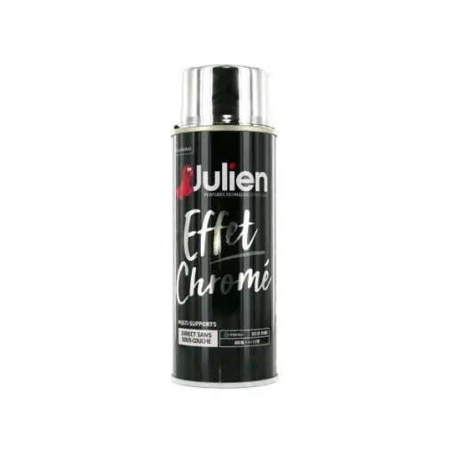 Picture of Chrome silver metal effect spray paint - 400ml - Julien