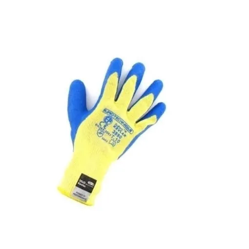 Picture of Cut resistant kevlar gloves blue latex coating Size XL / 10