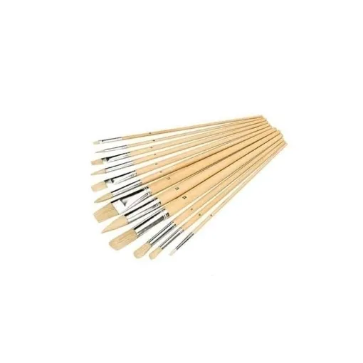 Picture of Pack 12 artist brushes assorted tips