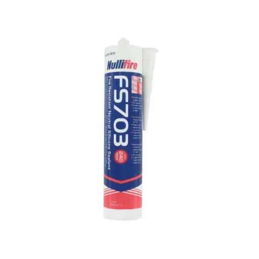 Picture of FS703 fire - fighting putty - white - 310ml - Nullifire