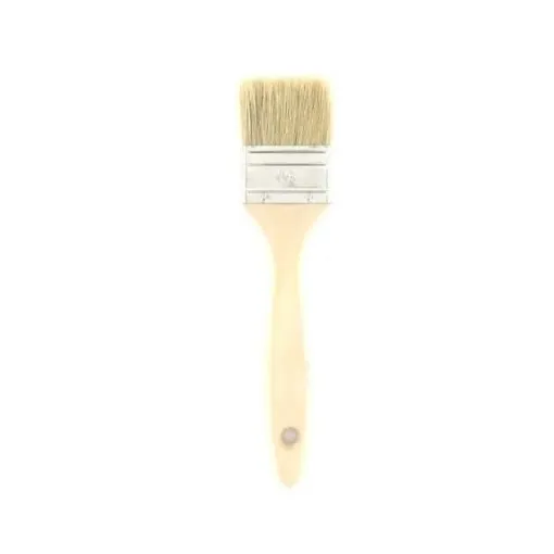 Picture of Flat brush cod tail 50mm wooden handle - Divers