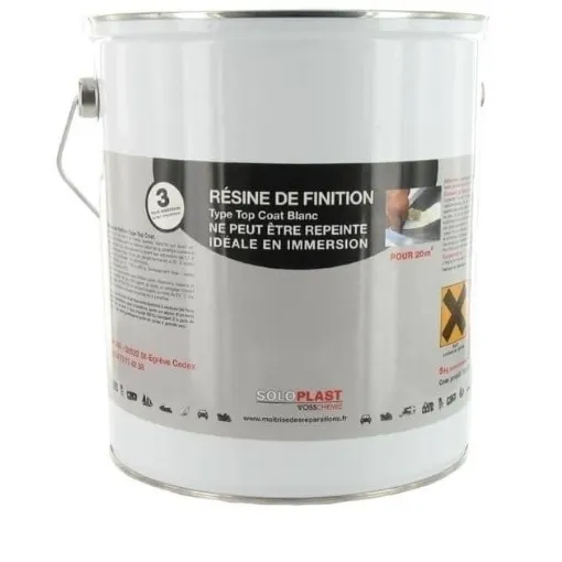 Picture of Finish top coat resin - white - 5kg - Yachtcare