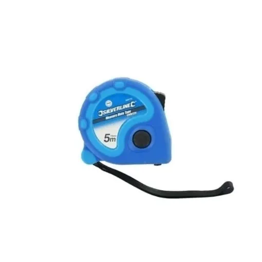 Picture of Roll - up tape measure silverline - 5m x 19mm - Toolstream