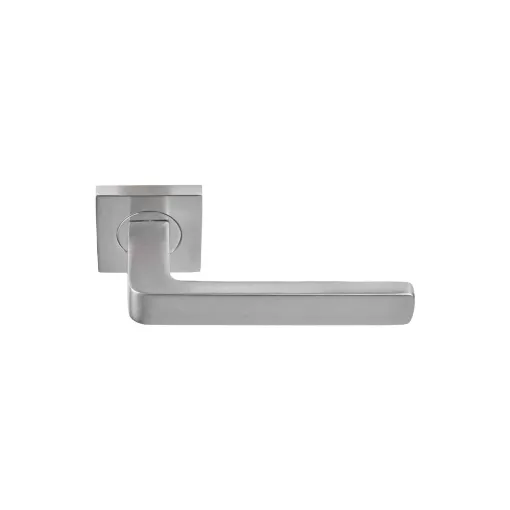 Picture of Nickel plated finish Aluminium door handle - Soho