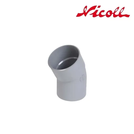 Picture of PVC Elbow - 30° - 100mm - female - male - 57061Y - Nicoll