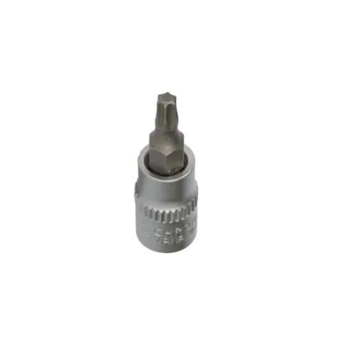 Picture of BRILLIANT TOOLS screwdriver socket - TORX drilled - 1/4" - T20 - BT020983