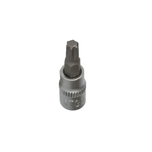 Picture of BRILLIANT TOOLS screwdriver socket - TORX drilled - 1/4" - T30 - BT020986