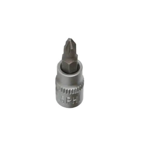 Picture of BRILLIANT TOOLS screwdriver socket - PHILLIPS - 1/4" - PH1 - BT020991