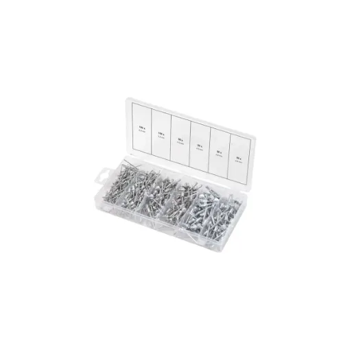 Picture of Rivet set - steel - 400 pcs - Ks tools