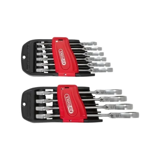 Picture of KS TOOLS Ratchet wrench set KS TOOLS Gearplus - 10 pcs - Tilt head with locking 503.4850