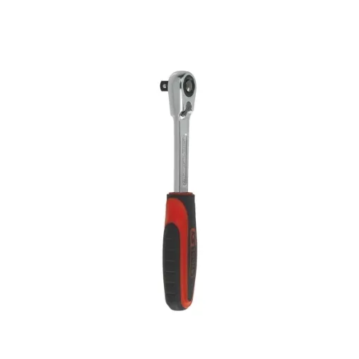 Picture of KS TOOLS Reversible ratchet Ultimate - Extra - flat head - 1/4 inch - 140 mm - 920.1400