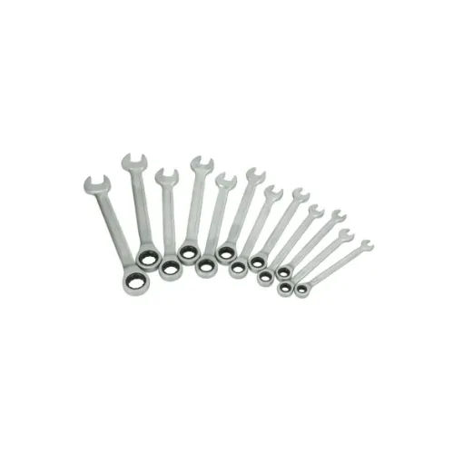 Picture of Set of 12 BRILLIANT TOOLS Ratchet Wrenches 8 to 19mm BT013012