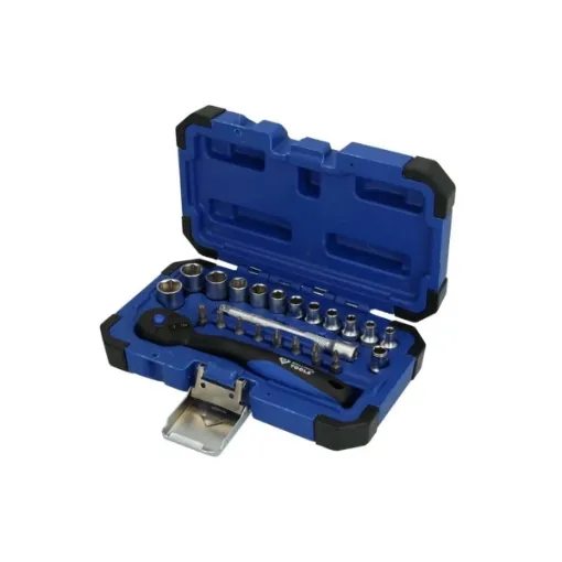 Picture of BRILLIANT TOOLS socket and ratchet set 1/4" - 23 pcs - BT020023