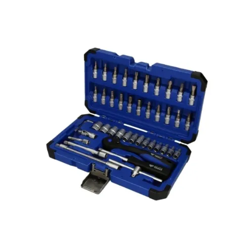 Picture of BRILLIANT TOOLS socket and ratchet set 1/4" - 46 pcs - BT020046