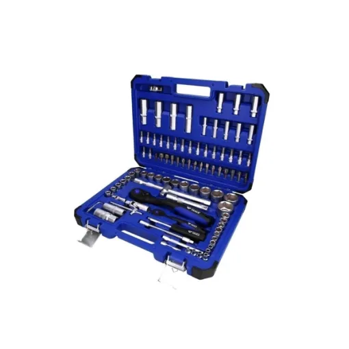 Picture of BRILLIANT TOOLS socket and ratchet set 1/2" 1/4" - 94 pcs - BT023094