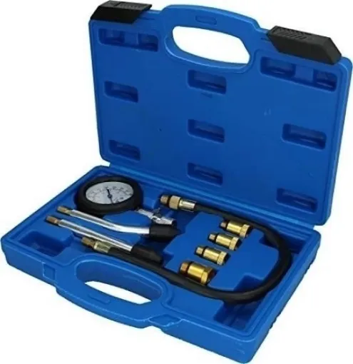 Picture of Compression test kit for gasoline engines - 8pcs - BT581100 - Brilliant tools