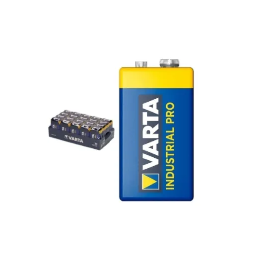 Picture of 6LR61 9V industrial pro batteries - pack of 20 - Varta