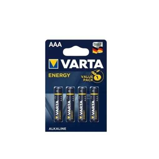 Picture of LR03 AAA energy value pack of 4 batteries - Varta