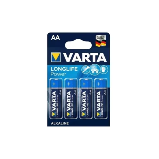 Picture of LR6 AA alkaline batteries 4 pack - Varta