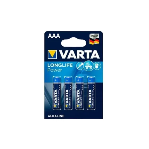 Picture of LR03 AAA alkaline batteries 4 pack - Varta