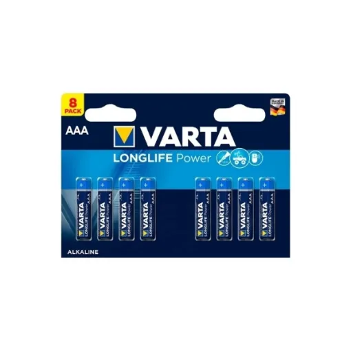 Picture of LR03 AAA long life batteries 8 pack - Varta