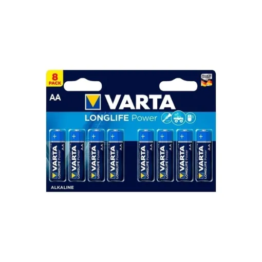 Picture of LR6 AA long life batteries 8 pack - Varta