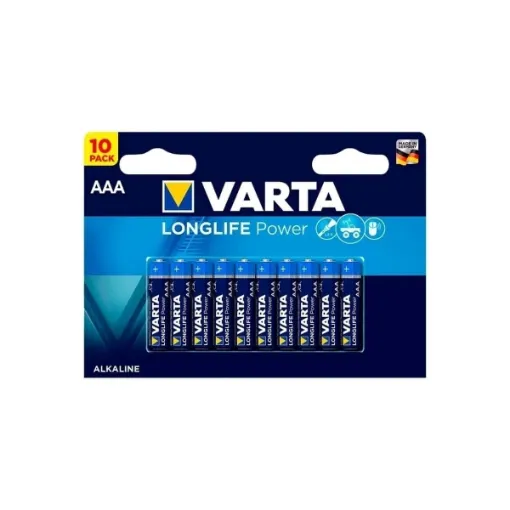 Picture of LR03 AAA long life batteries 10 pack - Varta