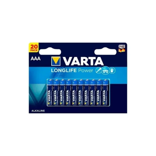 Picture of LR03 AAA long life batteries 20 pack - Varta