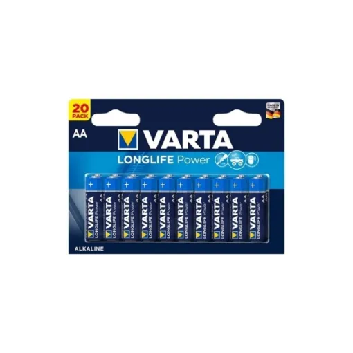 Picture of LR6 AA long life batteries 20 pack - Varta