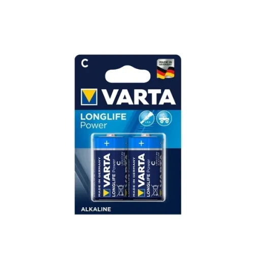 Picture of LR14 C alkaline batteries 2 pack - Varta