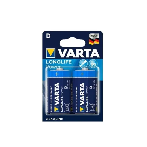 Picture of LR20 D alkaline batteries 2 pack - Varta