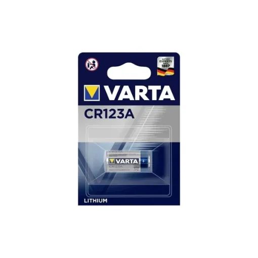 Picture of CR123A lithium battery - Varta