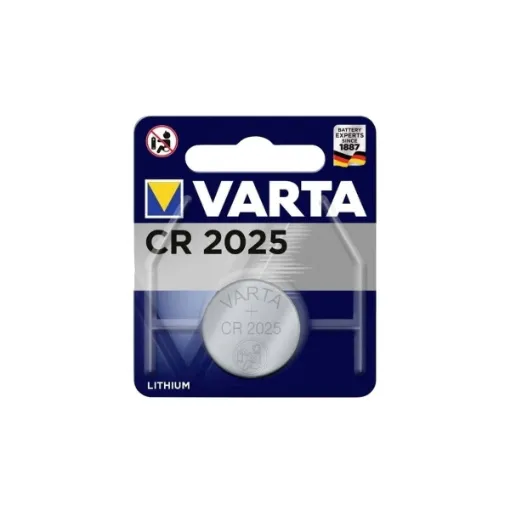 Picture of CR2025 lithium 3V - micro battery - Varta