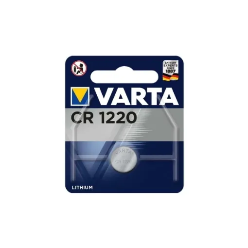 Picture of CR1220 lithium 3V - micro battery - Varta