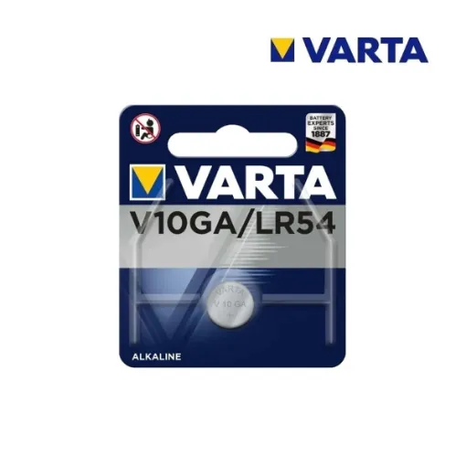 Picture of V10GA LR54 lithium 1.5V - micro battery - Varta