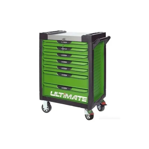 Picture of Ultimate servant - green - 7 drawers - 817.0007 - Ks tools