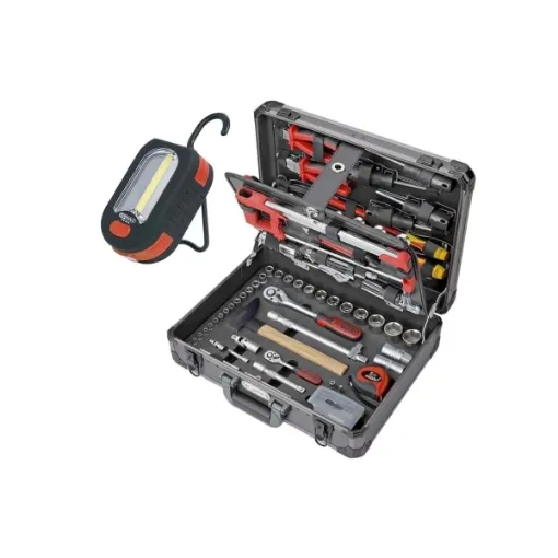 Picture of Ultimate tool set pack with LED handlamp - 200 lumens - 131 pcs - 922.0731 - 150.4375