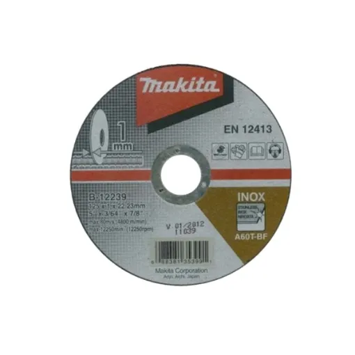 Picture of 1mm cutting disc - steel - 125mm - B - 12239 - Makita