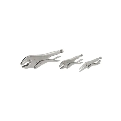 Picture of Set of vices pliers - 3pcs - Ks tools