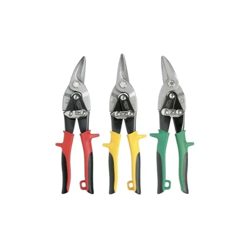 Picture of Sheet metal shears set - 3 pcs - 118.0050 - Ks tools