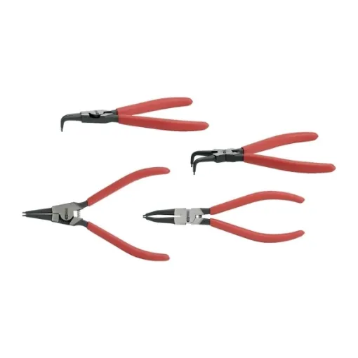 Picture of Set of circlip pliers - with circlips - 4 pcs - Ks tools