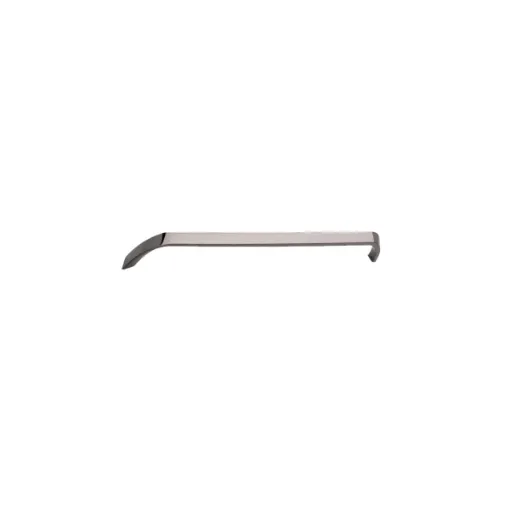 Picture of Zamak - 422 x 140 mm - Furniture handle - Black high - gloss chrome