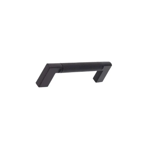 Picture of Furniture handle - Aluminium - 110 x 12 mm - Black matt