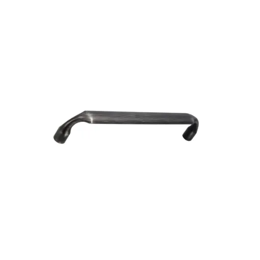 Picture of Furniture handle - Zamak - 258 x 138 mm - Coloured iron Brushed - Brushed coloured iron