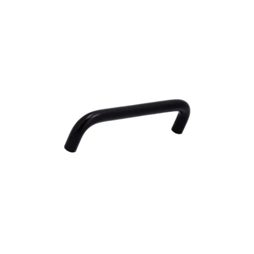 Picture of Furniture handle - Steel - 140 x 86 mm - Matt black