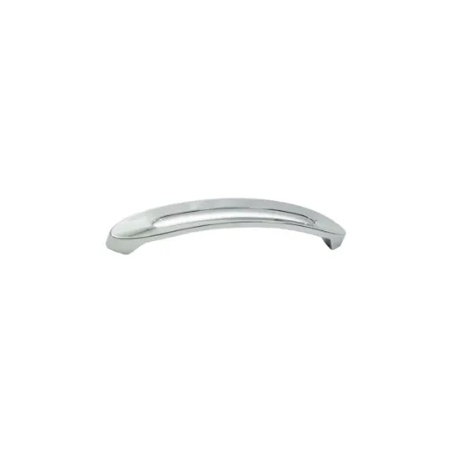 Picture of Furniture handle - Zamak - 258 x 138 mm - High gloss chrome