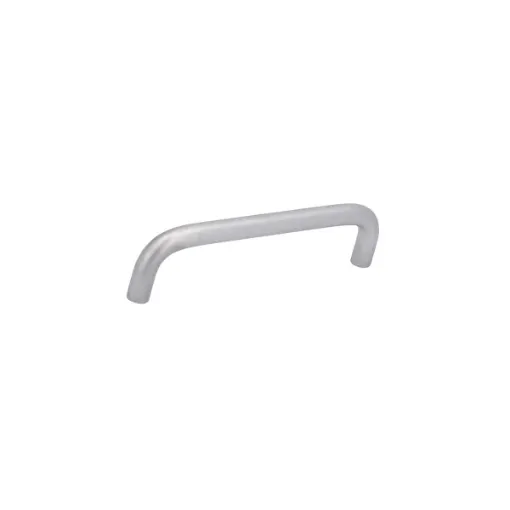 Picture of Furniture handle - Steel - 140 x 86 mm - Matt chrome