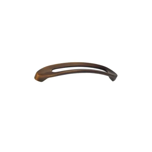 Picture of Handle for modern furniture - Zamak - 258 x 138 mm - Brushed black brass