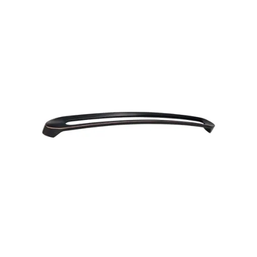 Picture of Zamak - 422 x 140 mm - Modern furniture handle - Brushed black copper