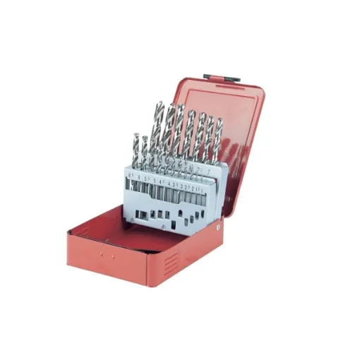 Picture of Drill set - 19 pcs - 330.2610 - Ks tools